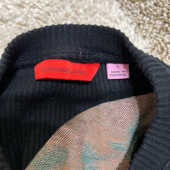 SOLD. Eckhaus Latta Drip Top - Picture 7 of 8